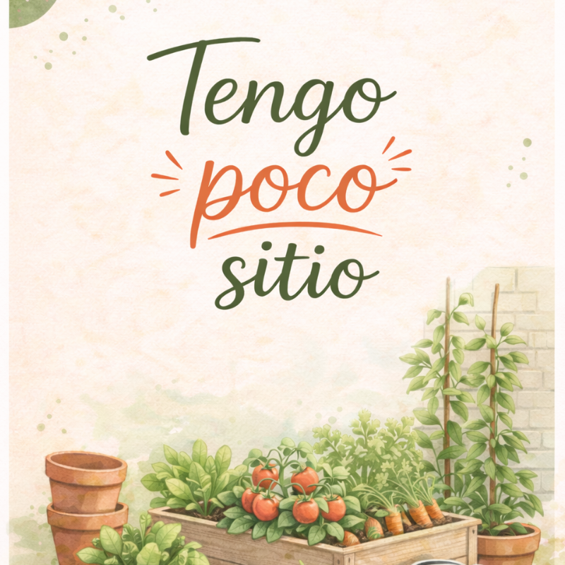 tengo poco sitio huerto