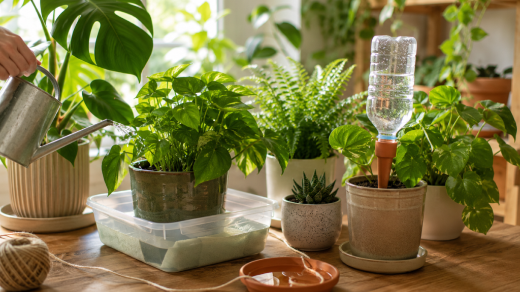 cuidar tus plantas en vacaciones take care of your plants on vacation